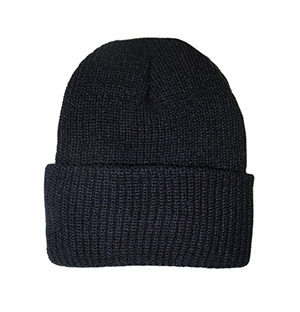 Black Thinsulate Lined Knit Cap - Explore Winter Clearance